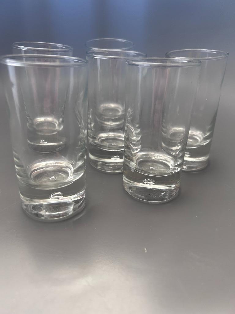 Verres à shot ou verrines (lot de 6), Collections, Verres & Petits Verres, Enlèvement, Utilisé, Verres et Verres à shot