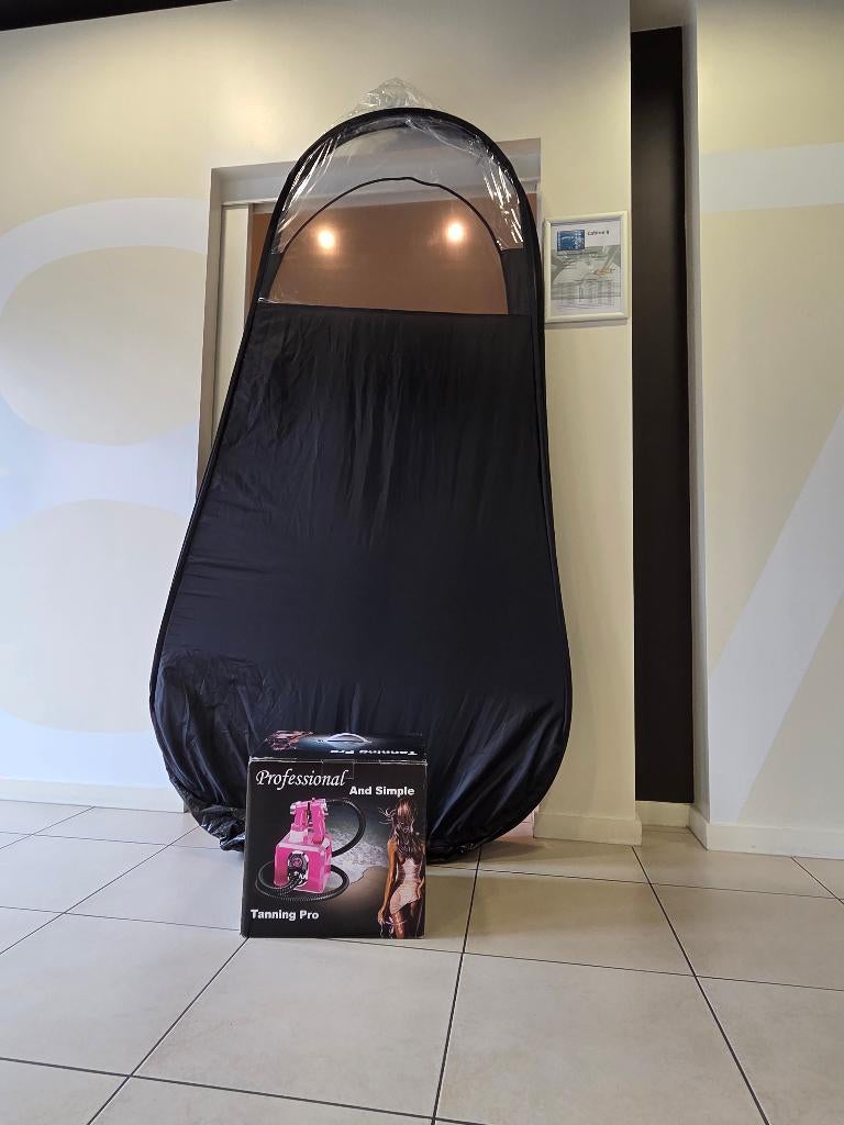 Spray tan + tent, Ophalen, Nieuw, Zonnebrand of After Sun