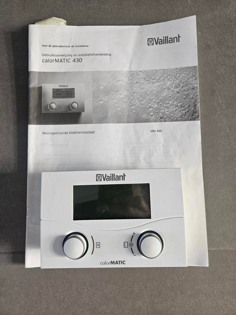 Thermostat d'horloge Calormatic 430 Vaillant, Enlèvement