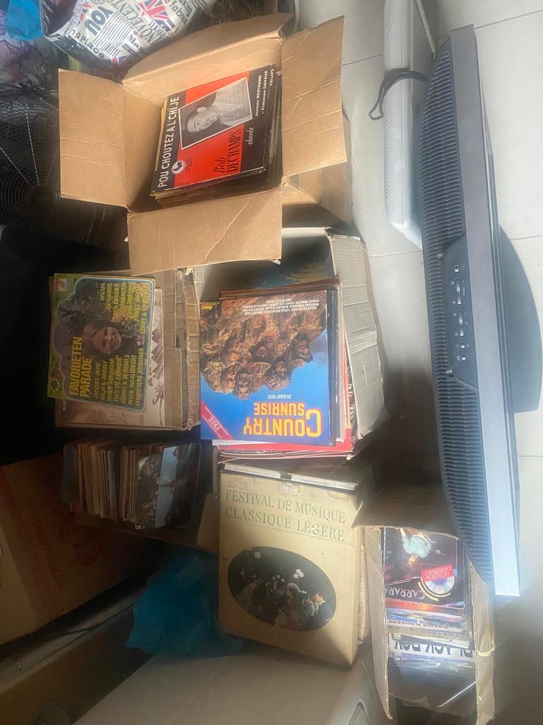 Vinyls, Ophalen, Gebruikt