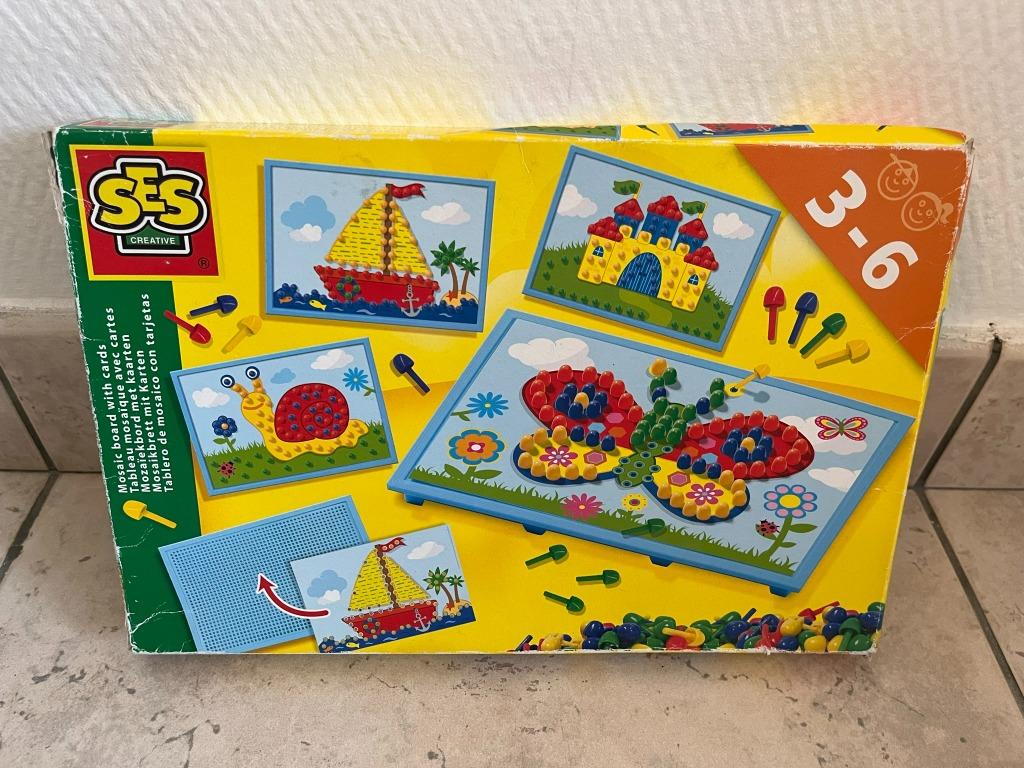 SES mozaiekbord met kaarten, Kinderen en Baby's, Ophalen