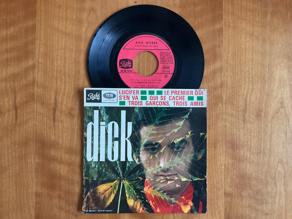 Dick Rivers - Via Lucifer + 3 EP, Enlèvement ou Envoi, Utilisé