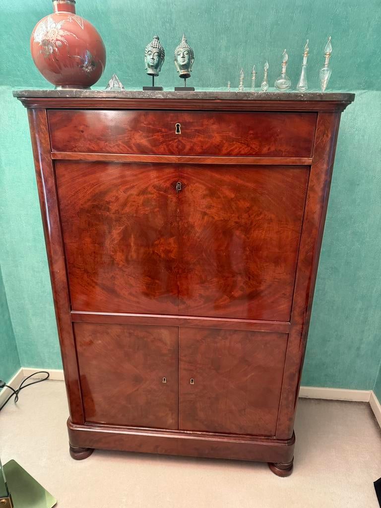 Secretaire epoque Louis Philippe, Enlèvement