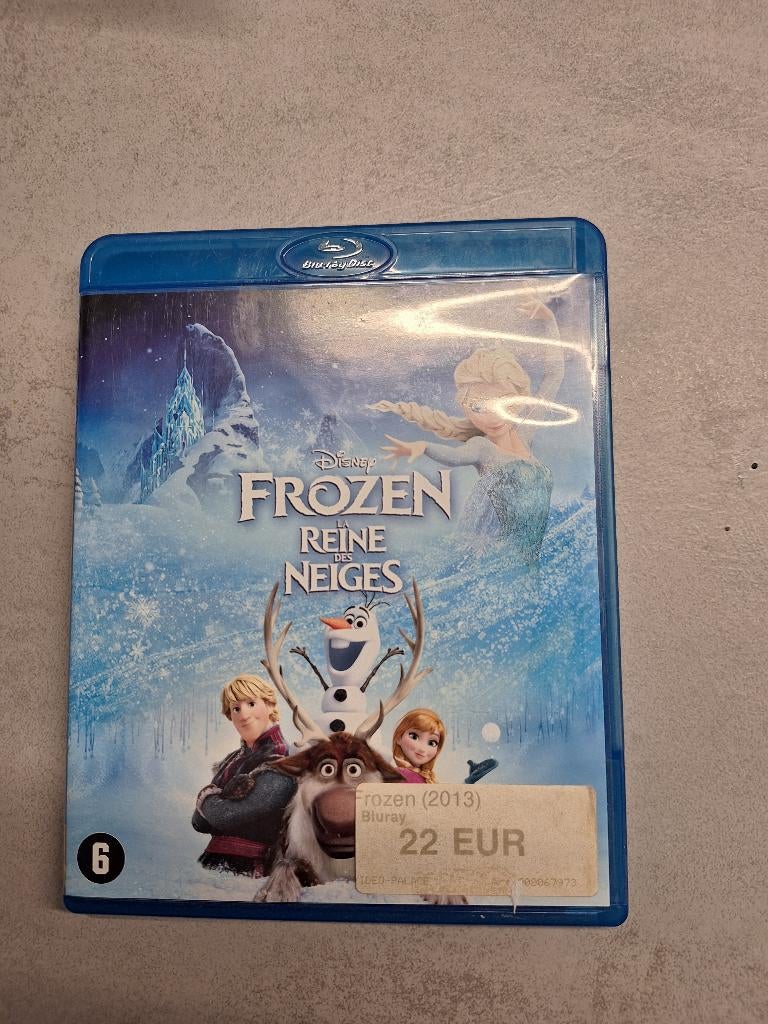 Frozen, Disney, blu ray, Nederlands ondertiteld, Enlèvement ou Envoi, Comme neuf