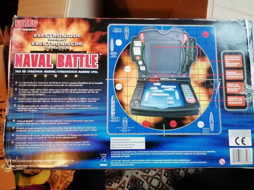 Jeu Bataille naval électronique, Enlèvement ou Envoi, Comme neuf, Garçon ou Fille