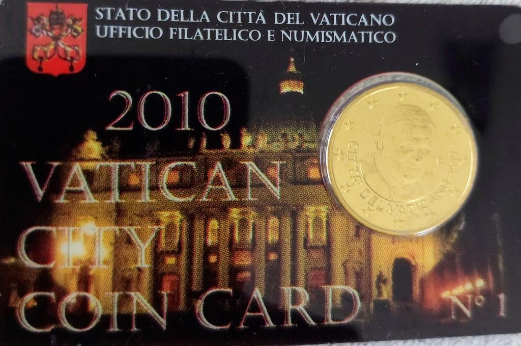 Coincard Vaticaan 2010, Ophalen of Verzenden