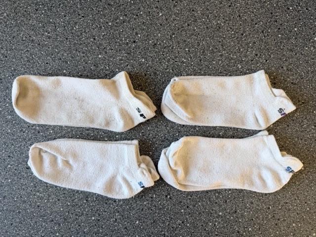 4 Paar witte kousen - maat 39/42 (prijs/paar) (nr4933), Vêtements | Hommes, Chaussettes & Bas, Enlèvement ou Envoi, Comme neuf