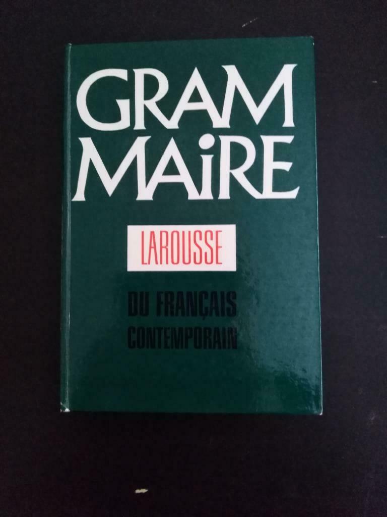 Grammaire du français contemporain, Larousse, Enlèvement ou Envoi, Utilisé