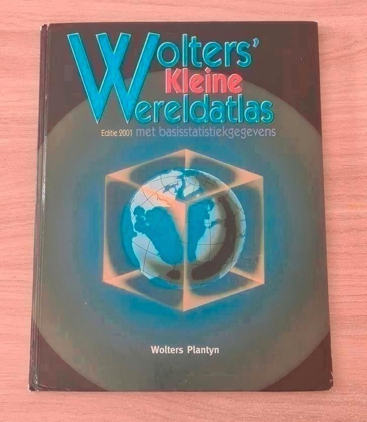 Wolters' Kleine Wereldatlas, 2001, met steekkaart klimaten, Ophalen of Verzenden, Gebruikt