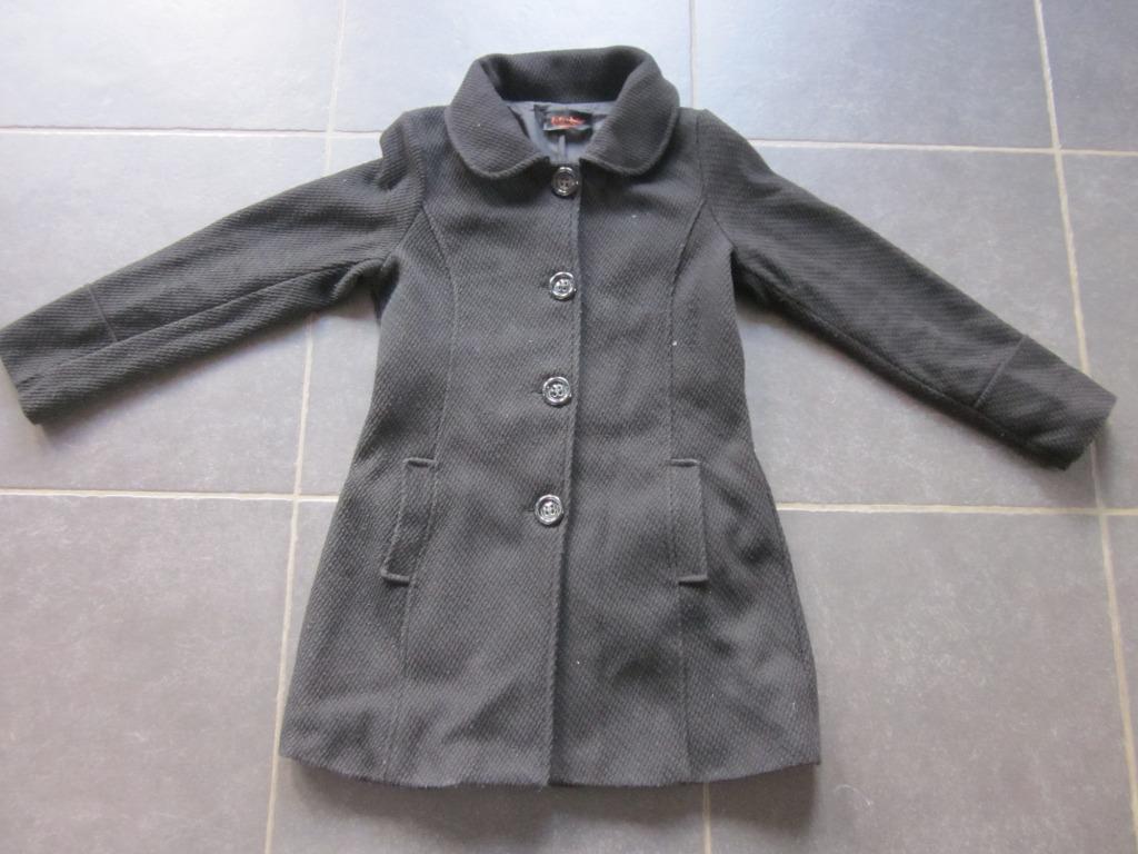 Amélie & Amélie zwarte mantel - jas, Vêtements | Femmes, Vestes | Hiver, Taille 38/40 (M), Enlèvement ou Envoi, Porté, Amélie & Amélie
