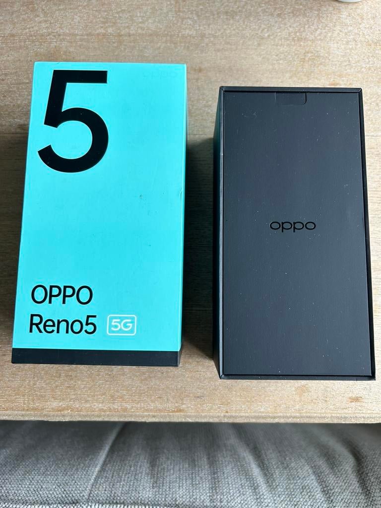 Oppo reno5 5G 128G starry black, Ophalen, Nieuw