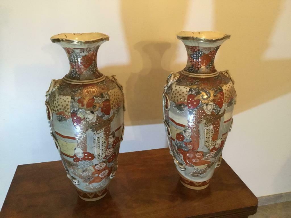 Koppel Chinese vazen, Ophalen