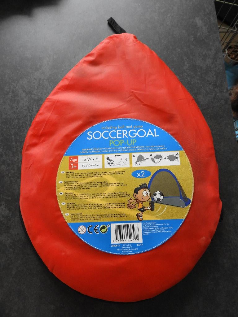 soccergoal, Ophalen of Verzenden, Nieuw