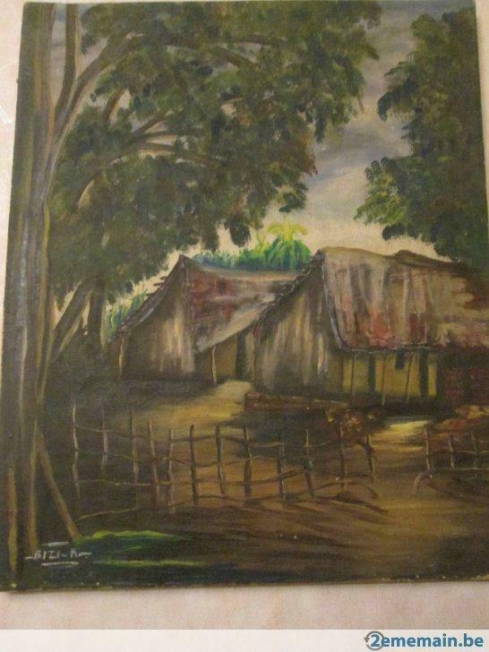Peinture africaine .Signée, Antiquités & Art, Art | Peinture | Moderne, Enlèvement
