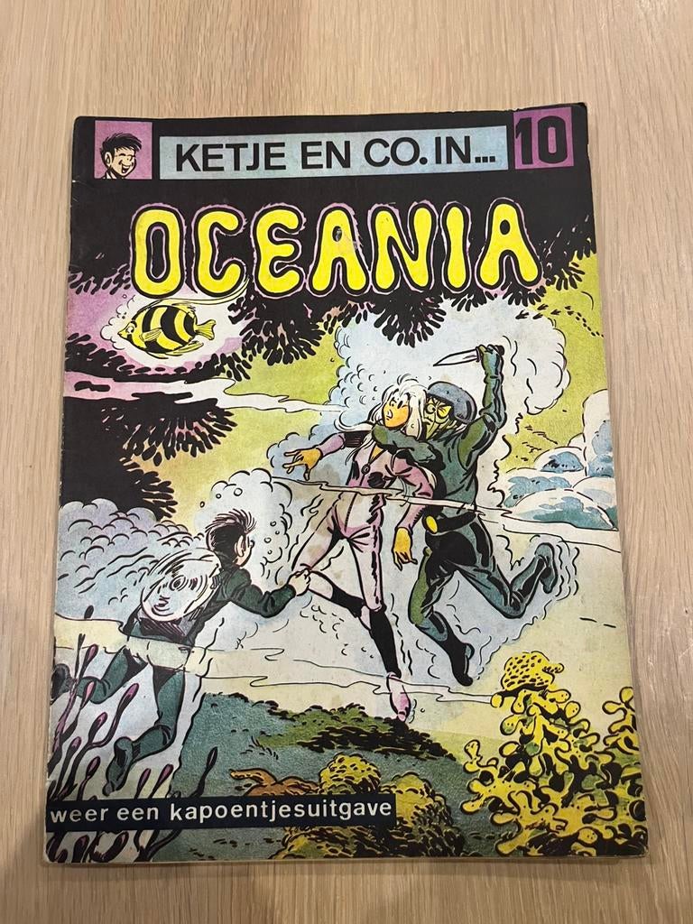 Ketje en co. In… - 10 - Oceania, Boeken, Eén stripboek, Ophalen of Verzenden
