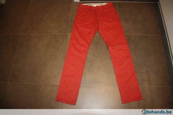 NIEUWE rode herenbroek van Selected Homme, M28, Enlèvement ou Envoi
