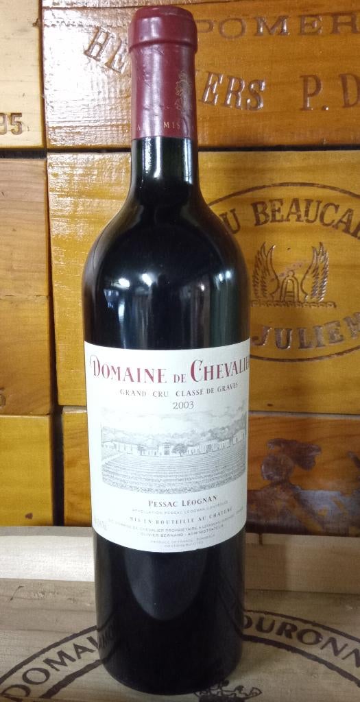 DOMAINE DE CHEVALIER - PESSAC-LEOGNAN - 2003, Collections, Neuf, Pleine, Enlèvement, Vin rouge
