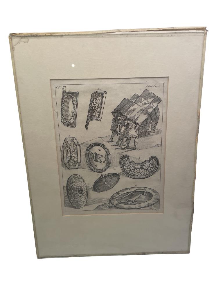 Eau-forte Costume Anciens peuples Planche 17 Dandré, Antiquités & Art, Art | Eaux-fortes & Gravures, Enlèvement ou Envoi