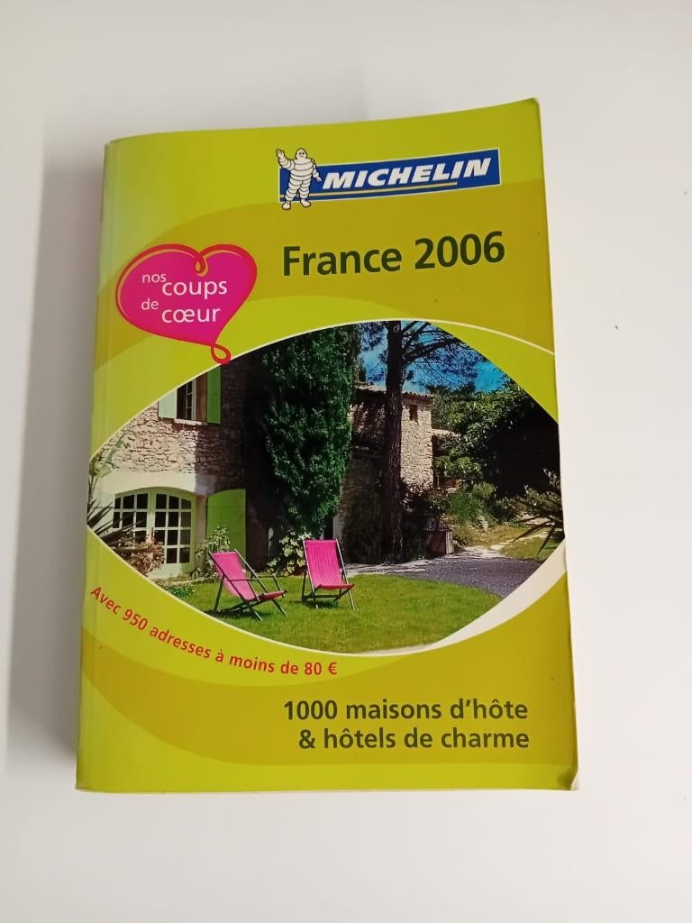 Guide Michelin 1000 maisons d'hôte et hôtels de charme, Michelin, Enlèvement, Utilisé, Europe