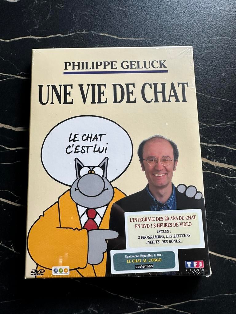 Une vie de chat Philippe Geluck DVD emballé, Enlèvement ou Envoi, Comme neuf