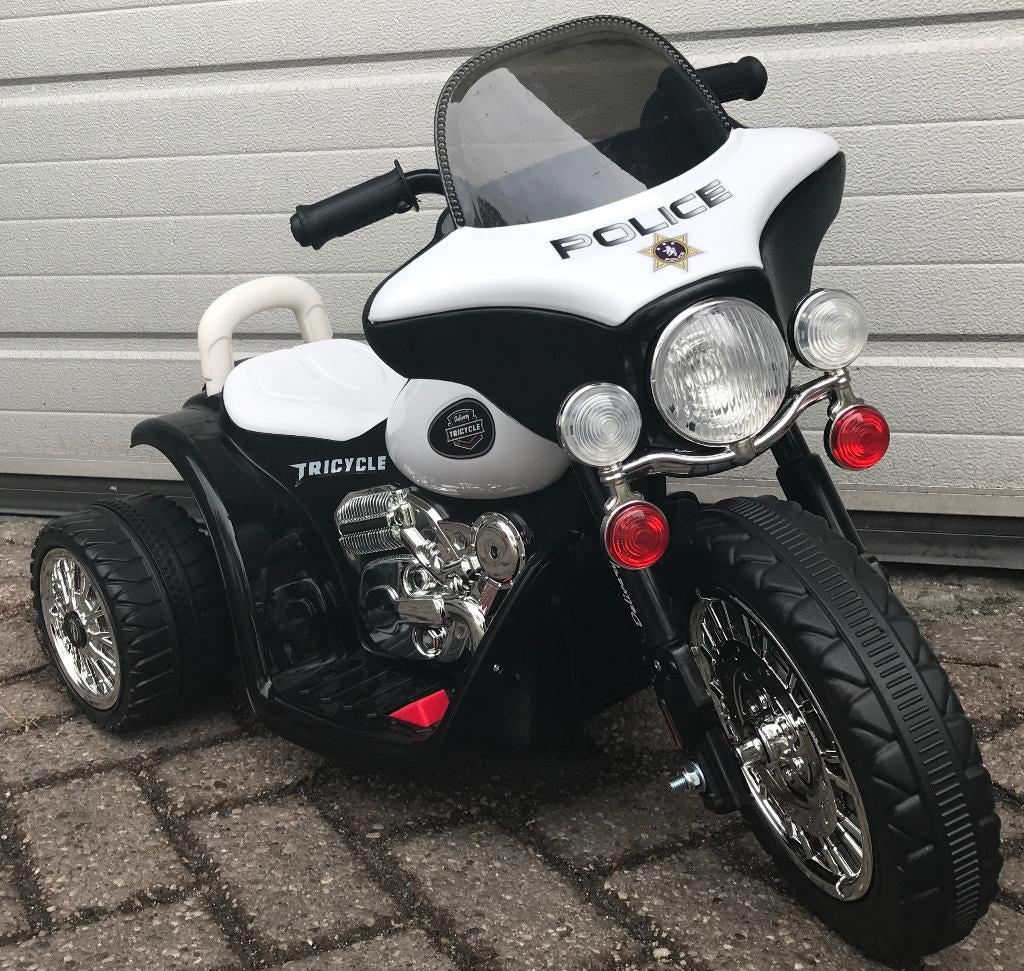 Elektrische kindermotor Harley Politiemotor look 6v roze !, Enlèvement ou Envoi, Neuf