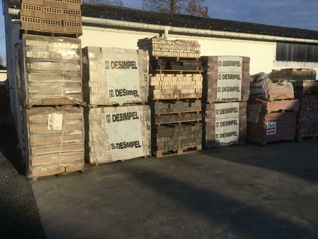 gevelstenen, snelbouwstenen ,ytongs en venstertabletten, Ophalen, Nieuw, Bakstenen