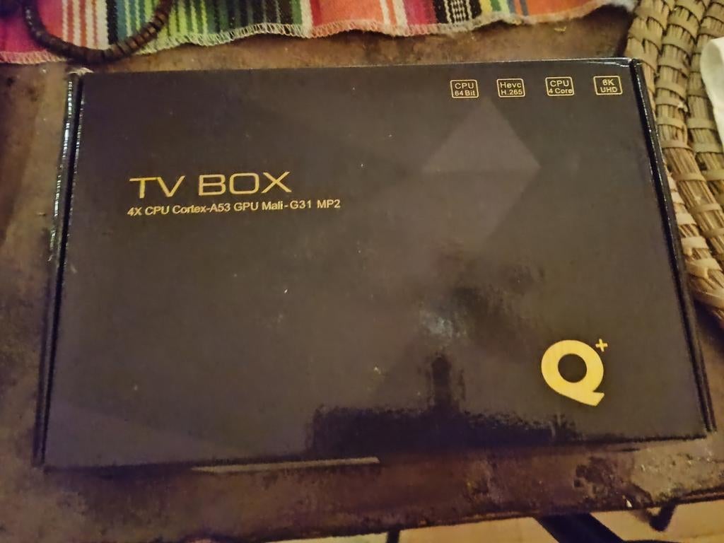 TV BOX 4X CPU Cortex-A53 GPU G31 MP2-box Boîtier neuf., Ophalen of Verzenden, Nieuw