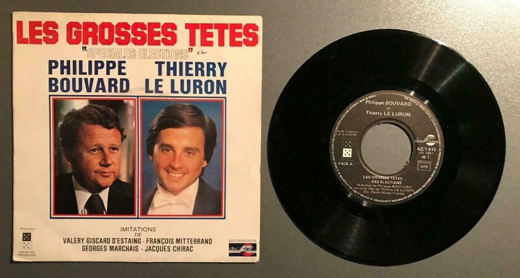 Vinyle de Les grosses Têtes des élections -, CD & DVD, Enlèvement ou Envoi, Utilisé, Autres genres, Single
