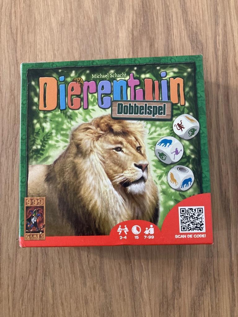 Dierentuin Dobbelspel, 1 ou 2 joueurs, Enlèvement ou Envoi, Utilisé, 999 games