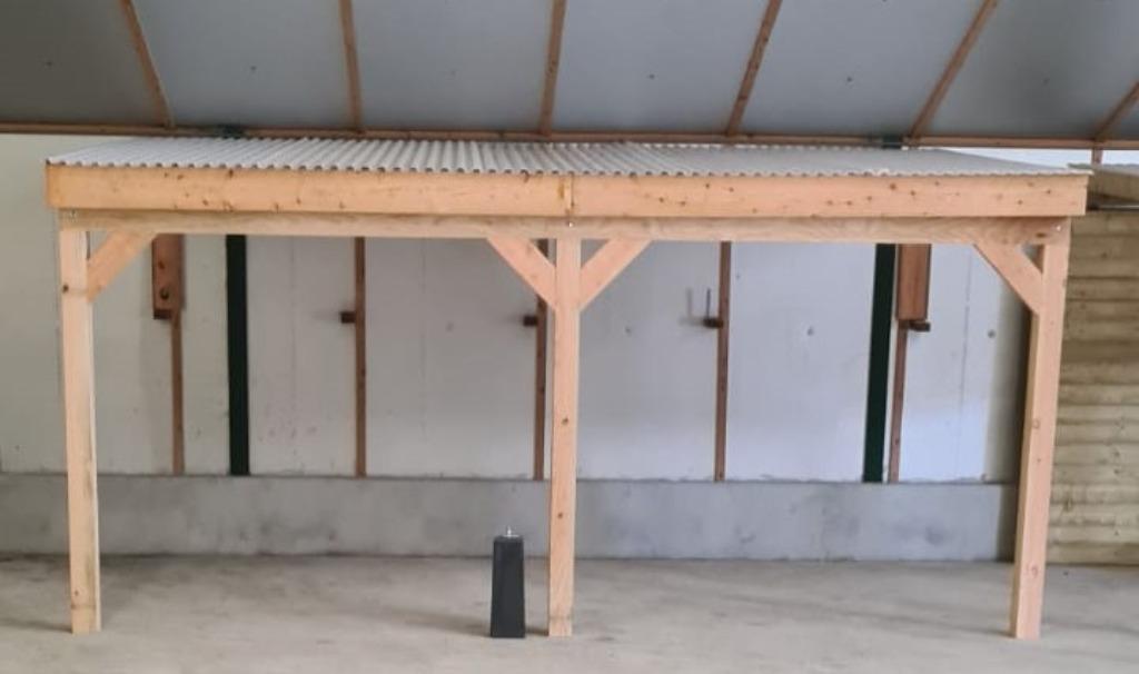 Douglas Veranda-Muuraanbouw-pergola-Carport, Overige typen, Nieuw, Ophalen of Verzenden, 50 mm of meer
