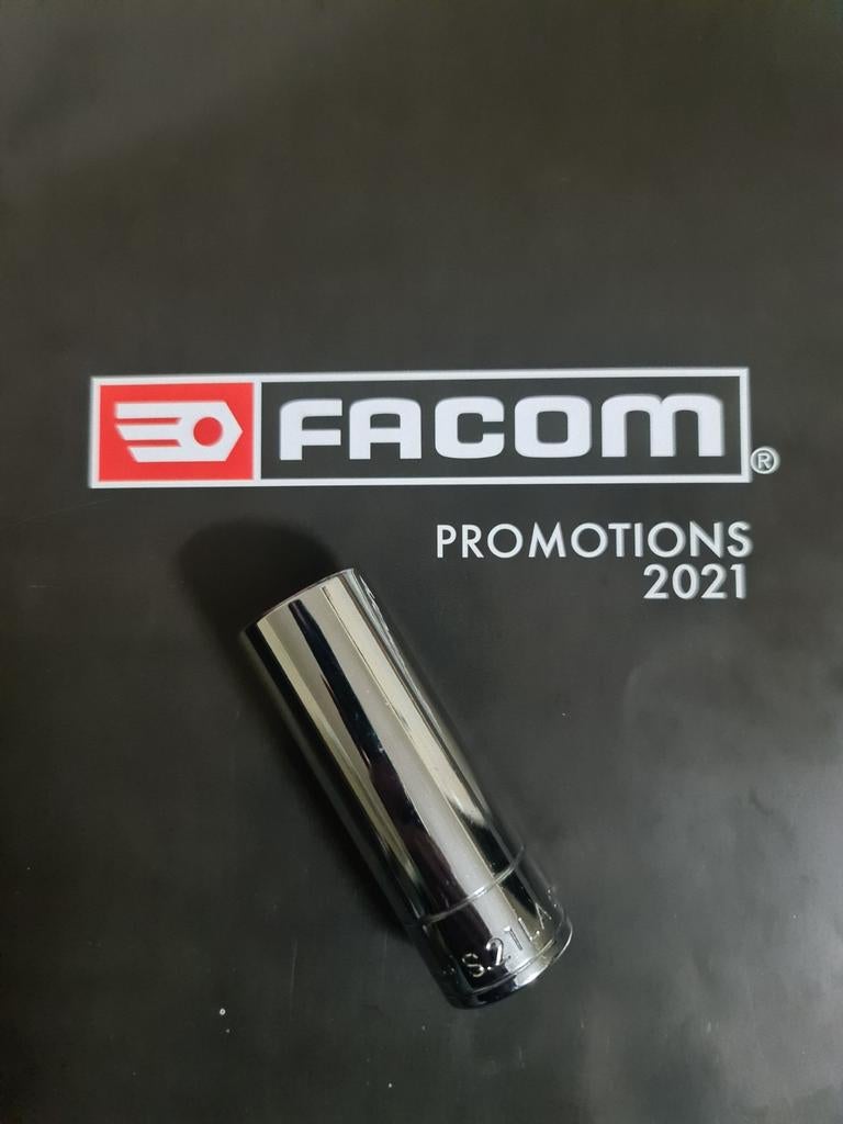 FACOM S.21LA OGV - Douille Longue 1/2" 12 pans métriques, Neuf