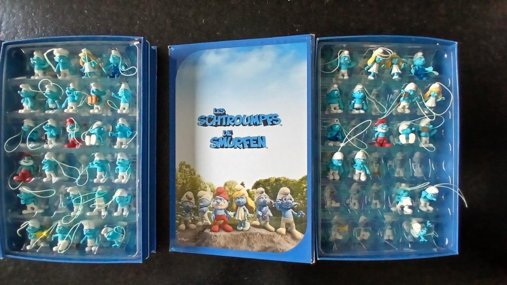 Les Schtroumpfs (boîte de collection Delhaize), Enlèvement ou Envoi, Comme neuf, Poupée, Figurine ou Peluche