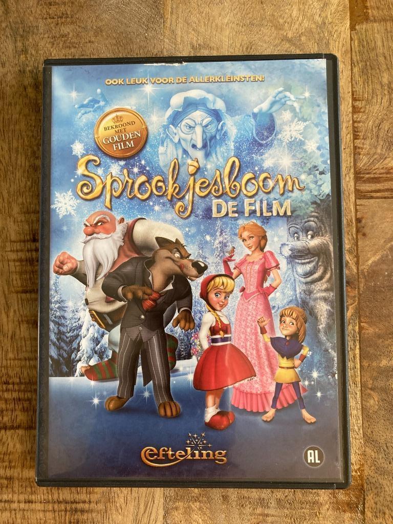 DVD Sprookjesboom de film - Efteling - genre animatie, Tous les âges, Enlèvement ou Envoi, Utilisé, Dessin animé