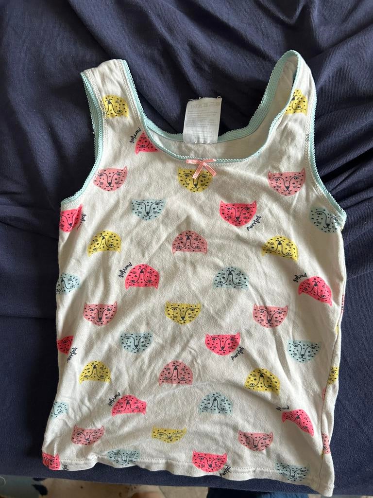 Meisjes onderhemdje, Ophalen, Zo goed als nieuw, Meisje, Nacht- of Onderkleding