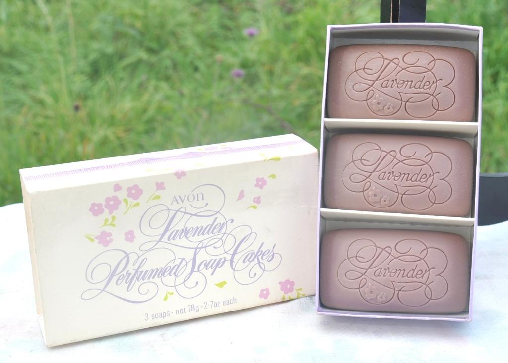 savon avon vintage comme neuf soaps cake lavender, Ophalen of Verzenden, Zo goed als nieuw