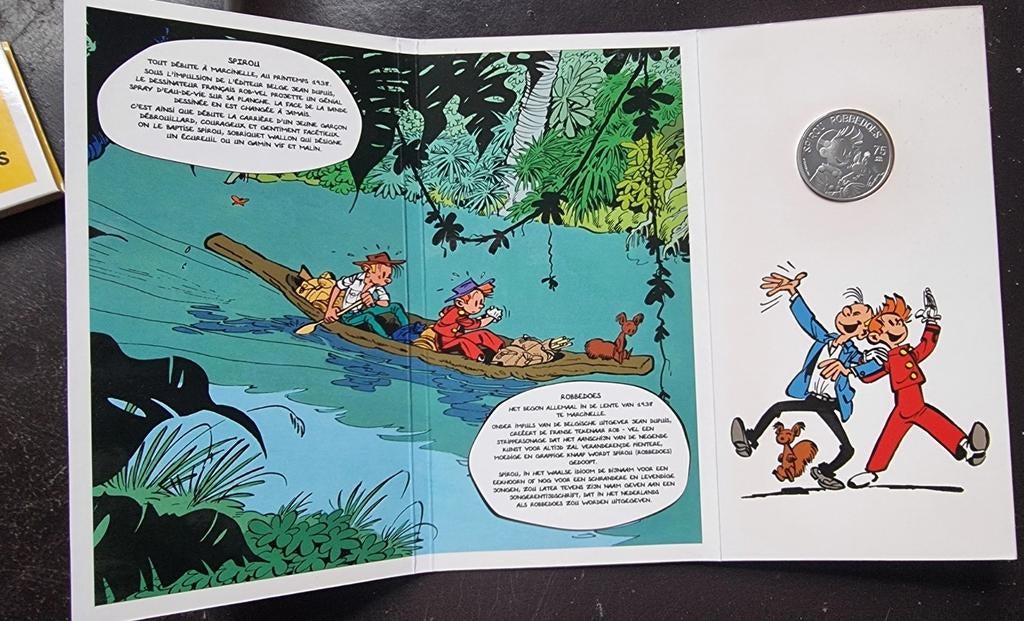 5 Euro Spirou Robbedoes, Ophalen, Zo goed als nieuw