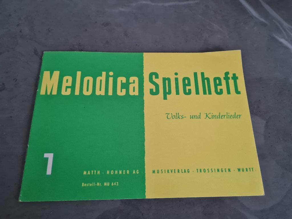 Melodica-Spielheft 1, Ophalen of Verzenden