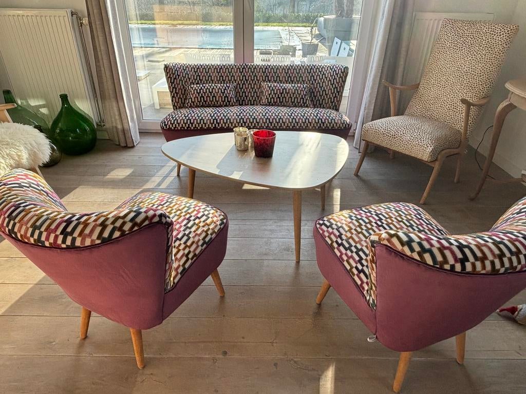 Ensemble de salon cocktail vintage, Ophalen, Zo goed als nieuw