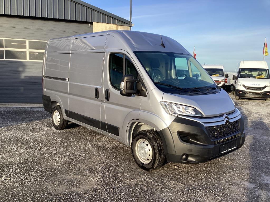 citroen jumper l2h2 140pk 2023 10km full/option 24950e ex, Autos, Argent ou Gris, Achat, Euro 6, Boîte manuelle