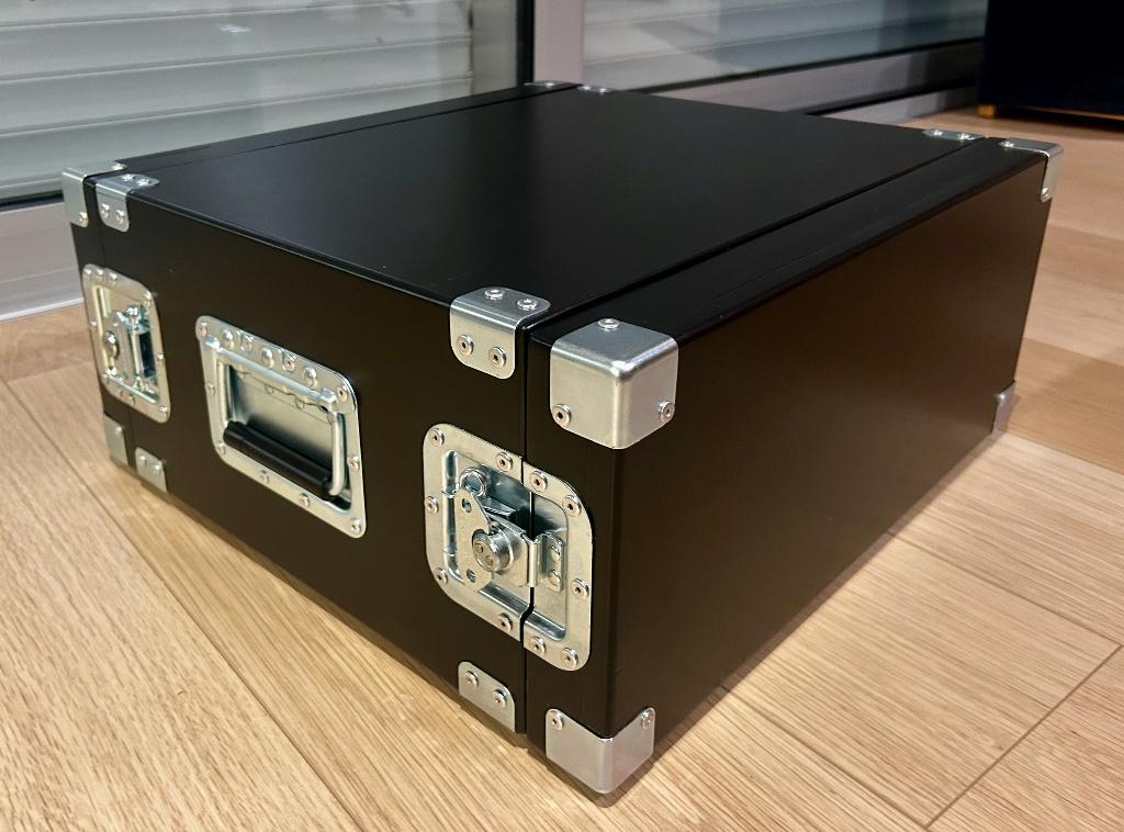 19" rack 4U hoog, Enlèvement, Comme neuf, Autres instruments, Flight case