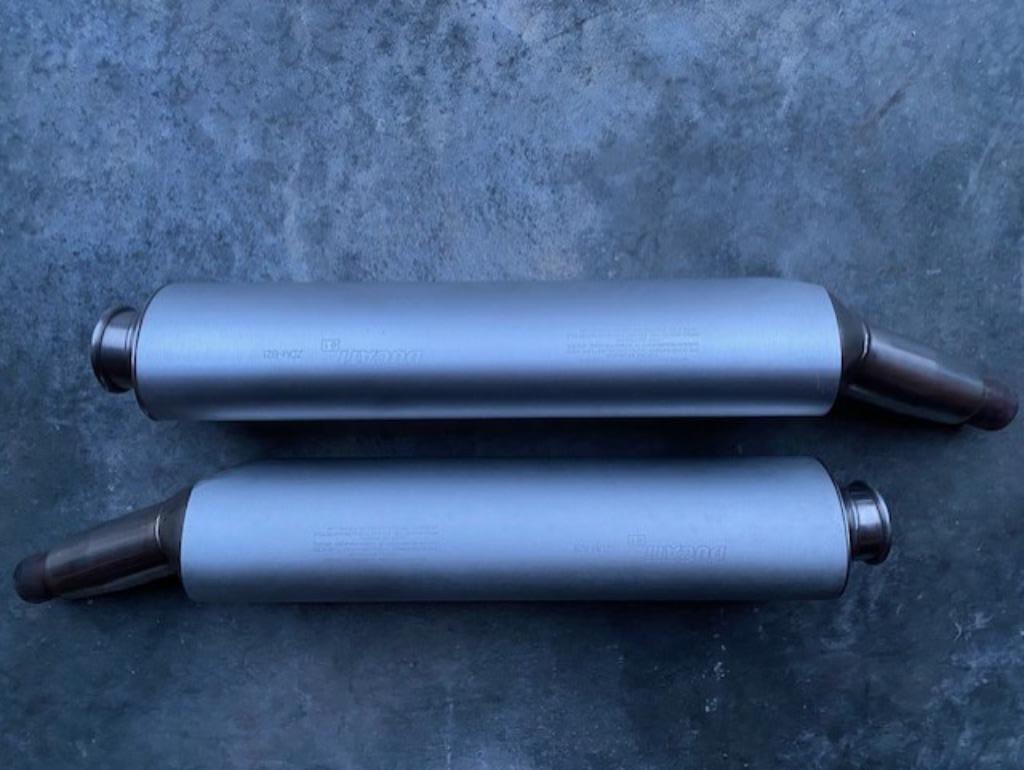 uitlaten Ducati Monster, Ophalen, Gebruikt