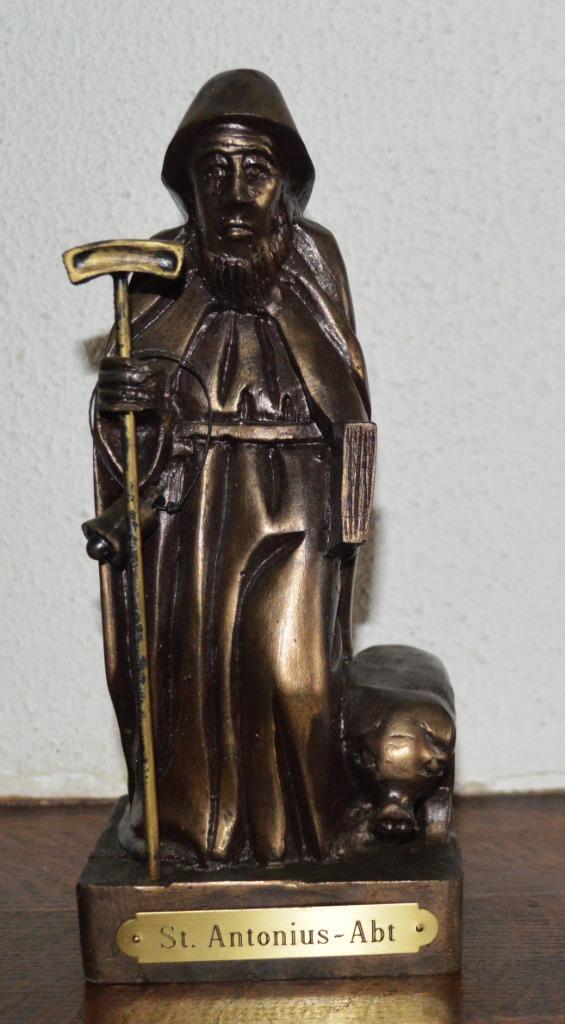 Rare abbé de Saint-Antoine, 22 cm, Antiquités & Art, Enlèvement ou Envoi