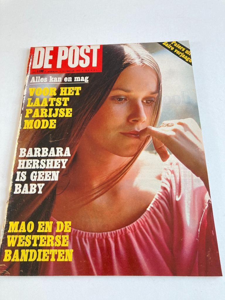 " De Post "nr 1199 1972 : Parijse mode, Umberto Eco Mao, Enlèvement ou Envoi, 1960 à 1980, Journal ou Magazine