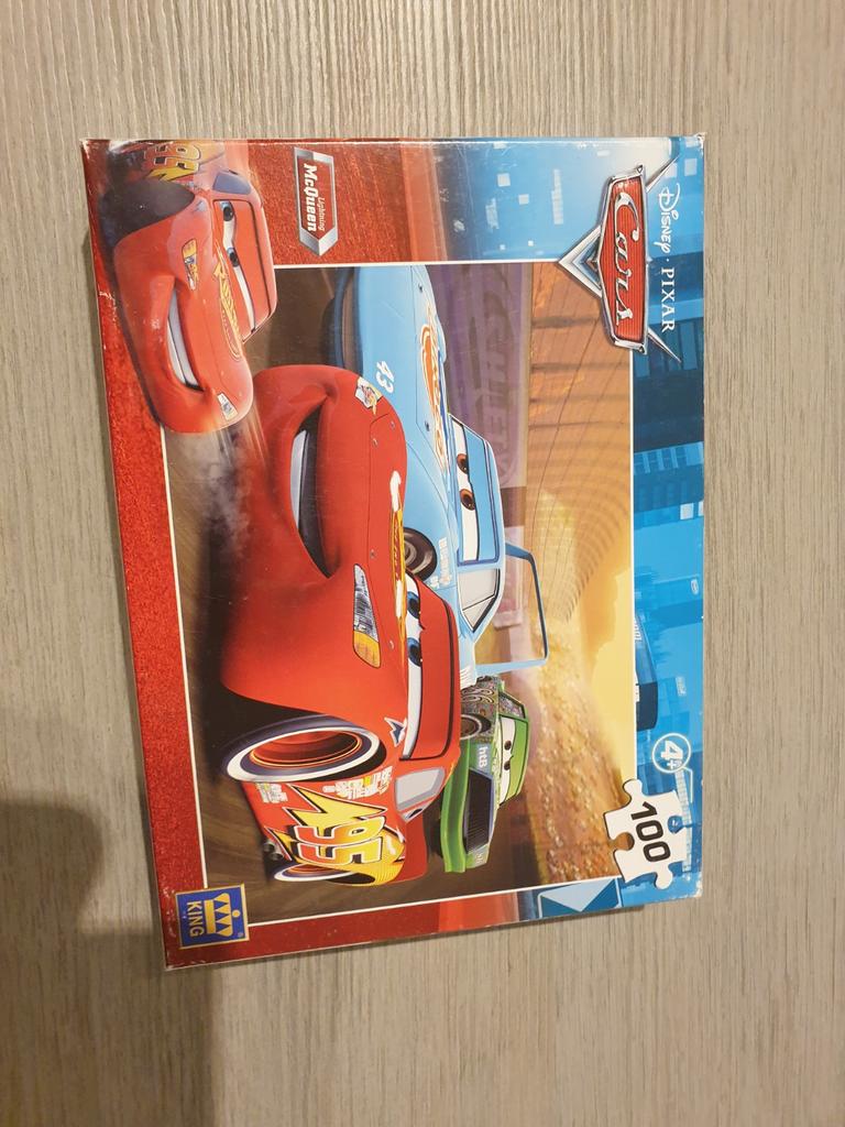 Cars puzzel 100 stuks, Enlèvement ou Envoi