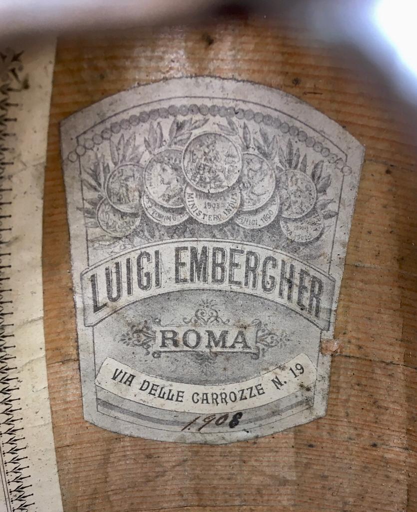Emberther Luigi mandoline, Gebruikt