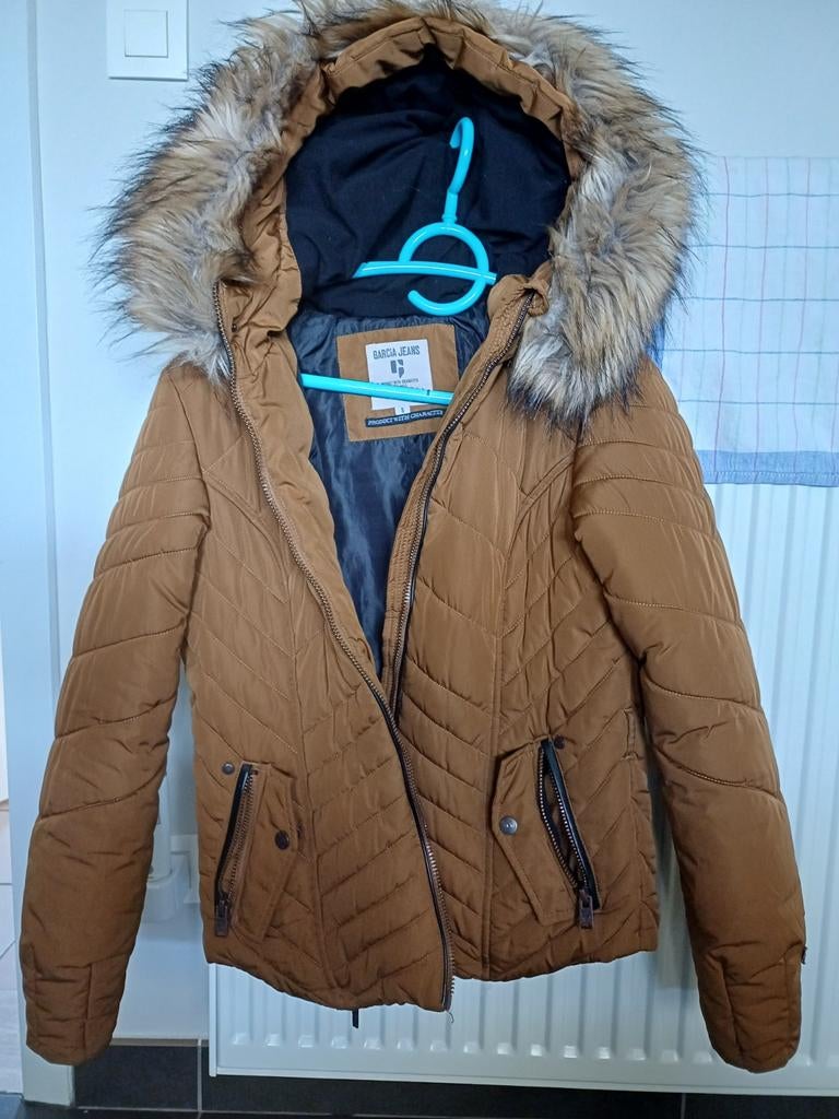 jas met kap bontkraag merk Garcia Jeans s, Kleding | Dames, Ophalen