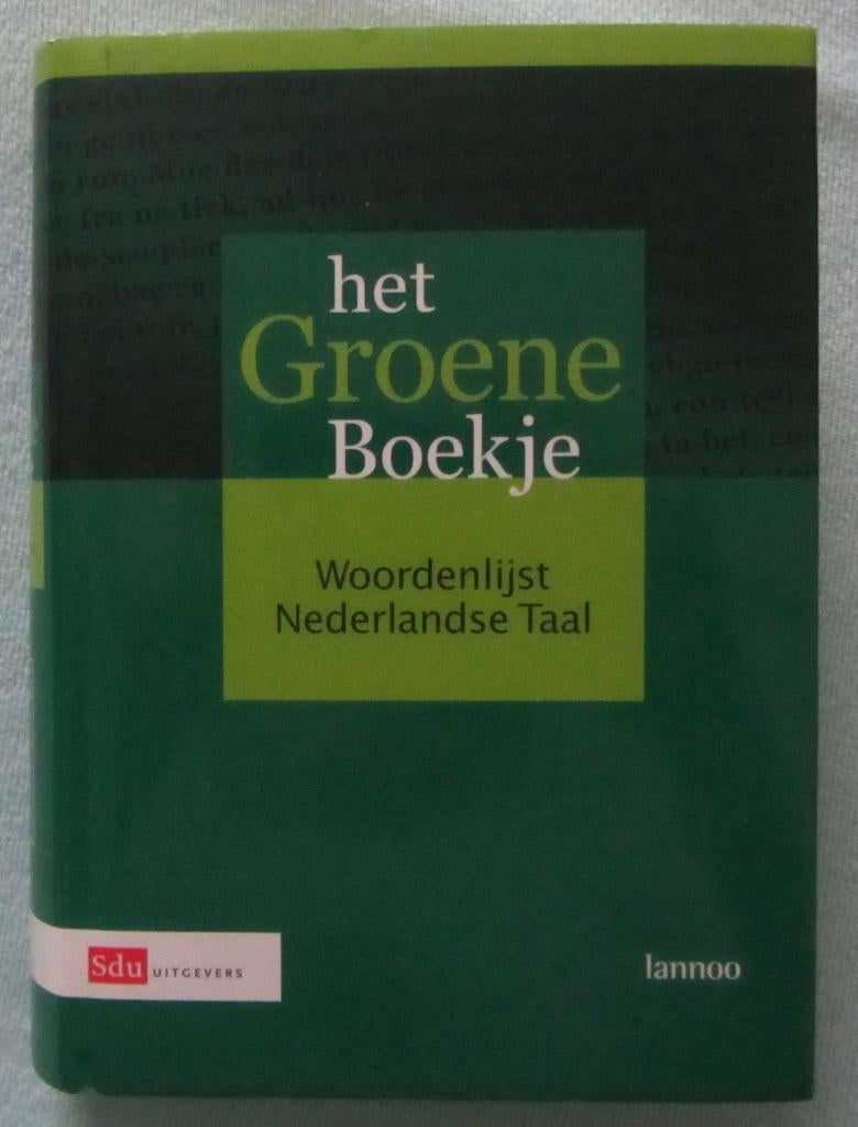 Het Groene Boekje - Woordenlijst Nederlandse taal, Boeken, Woordenboeken, Gelezen, Nederlands, Overige uitgevers, Ophalen of Verzenden