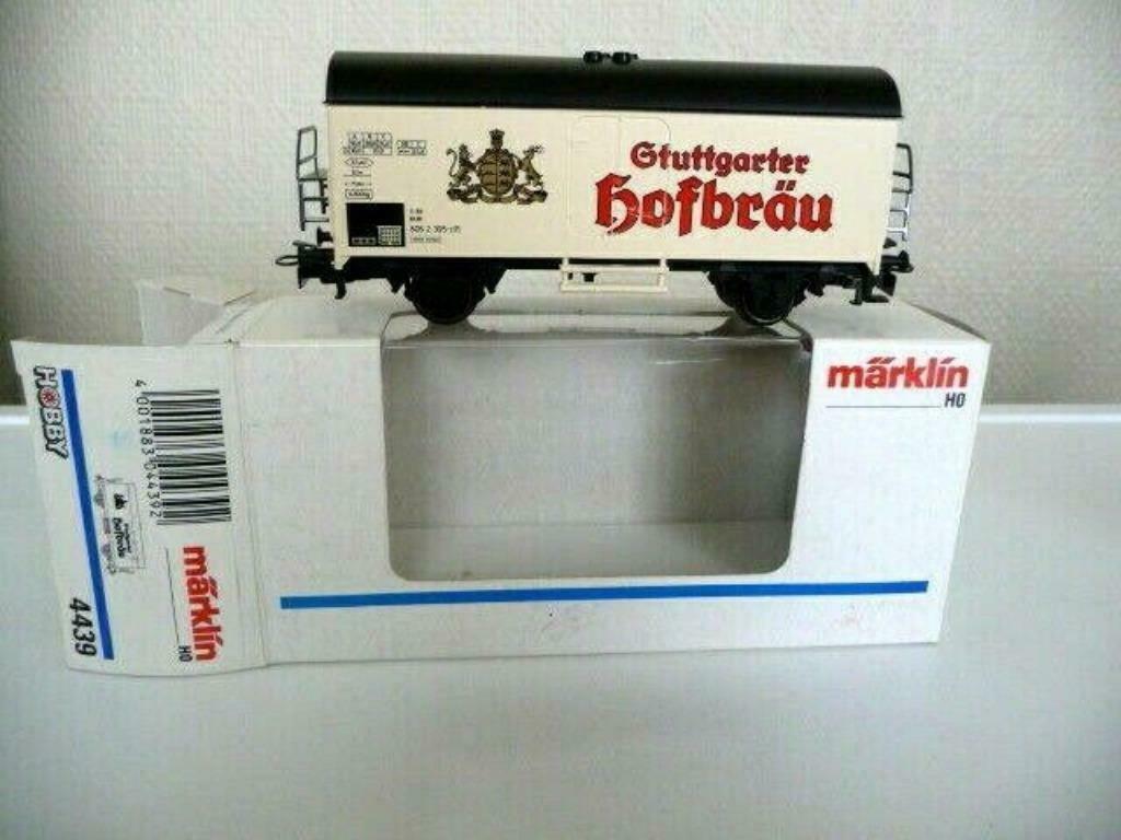 4439 MÄRKLIN - Bierwagen Hofbräu / Wagon bière Hofbräu "OVP, Neuf, Enlèvement ou Envoi, Courant alternatif, Wagon