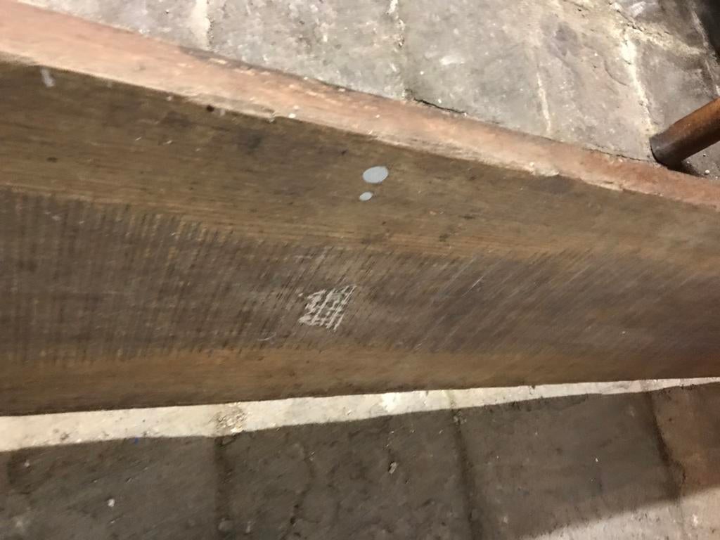 Ancien Vintage Plateau Planche pour Comptoir Bar Restaurant, Utilisé, 250 cm ou plus, Planches, Bois dur