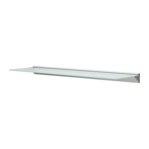 Ljusdal wandplank ikea (glas), Ophalen, Zo goed als nieuw